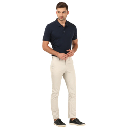 Beige Casual Pant
